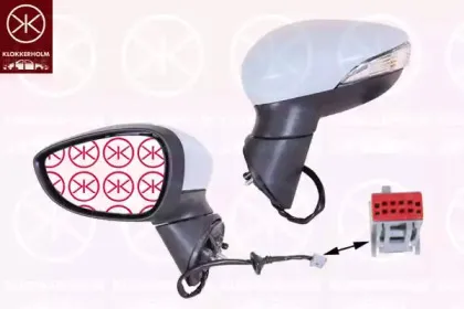 Наружное зеркало KLOKKERHOLM купить