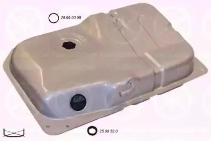 Топливный бак KLOKKERHOLM купить