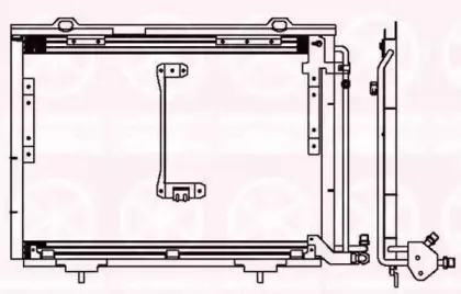 Конденсатор, кондиционер KLOKKERHOLM купить