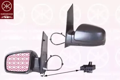 Наружное зеркало KLOKKERHOLM купить