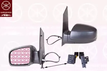 Наружное зеркало KLOKKERHOLM купить