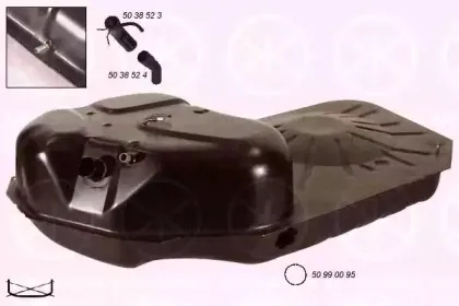 Топливный бак KLOKKERHOLM купить