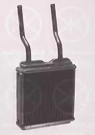 Теплообменник, отопление салона KLOKKERHOLM купить