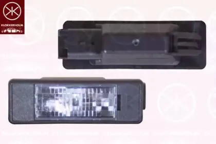 Фонарь освещения номерного знака KLOKKERHOLM купить