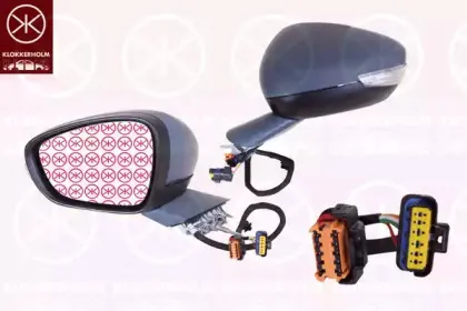 Наружное зеркало KLOKKERHOLM купить