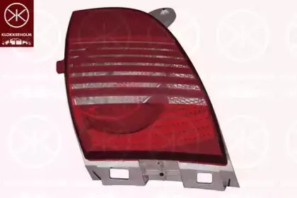 Задний противотуманный фонарь KLOKKERHOLM купить