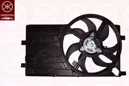 Вентилятор, охлаждение двигателя KLOKKERHOLM купить
