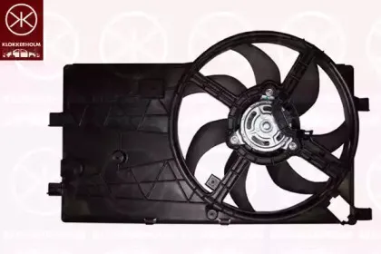 Вентилятор, охлаждение двигателя KLOKKERHOLM купить
