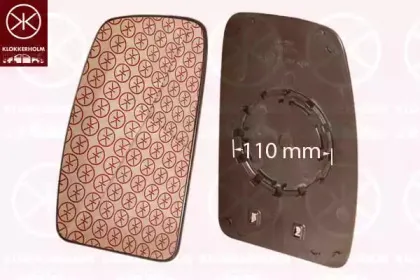 Зеркальное стекло, наружное зеркало KLOKKERHOLM купить