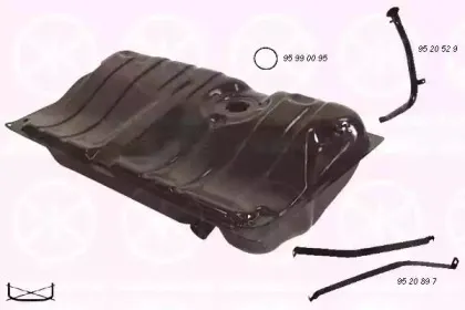 Топливный бак KLOKKERHOLM купить