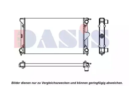 Радиатор, охлаждение двигателя AKS DASIS купить