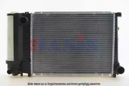 Радиатор, охлаждение двигателя AKS DASIS купить