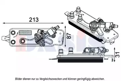 Масляный радиатор, автоматическая коробка передач AKS DASIS купить