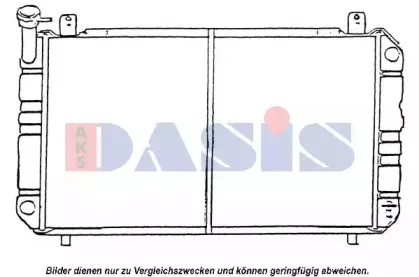 Радиатор, охлаждение двигателя AKS DASIS купить