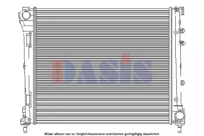 Радиатор, охлаждение двигателя AKS DASIS купить