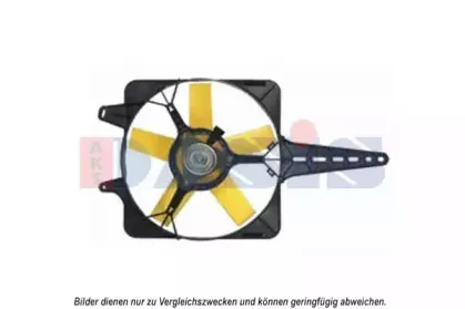 Вентилятор, охлаждение двигателя AKS DASIS купить