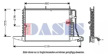 Конденсатор, кондиционер AKS DASIS купить