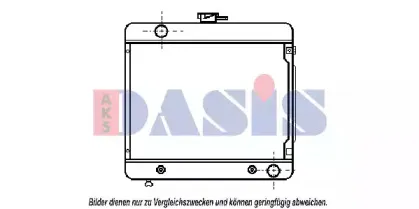 Радиатор, охлаждение двигателя AKS DASIS купить