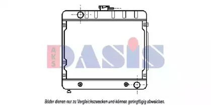 Радиатор, охлаждение двигателя AKS DASIS купить