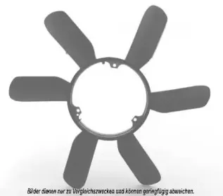 Крыльчатка вентилятора, охлаждение двигателя AKS DASIS купить