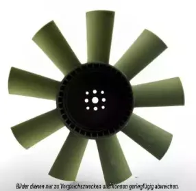 Крыльчатка вентилятора, охлаждение двигателя AKS DASIS купить