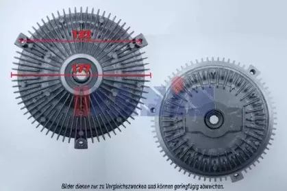 Сцепление, вентилятор радиатора AKS DASIS купить