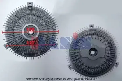 Сцепление, вентилятор радиатора AKS DASIS купить
