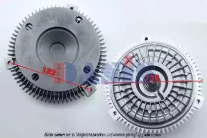 Сцепление, вентилятор радиатора AKS DASIS купить
