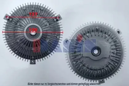 Сцепление, вентилятор радиатора AKS DASIS купить