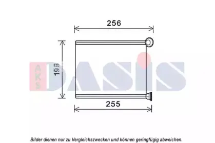 Теплообменник, отопление салона AKS DASIS купить
