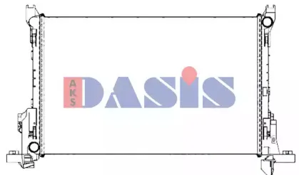 Радиатор, охлаждение двигателя AKS DASIS купить