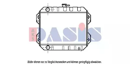 Радиатор, охлаждение двигателя AKS DASIS купить