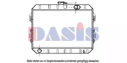 Радиатор, охлаждение двигателя AKS DASIS купить
