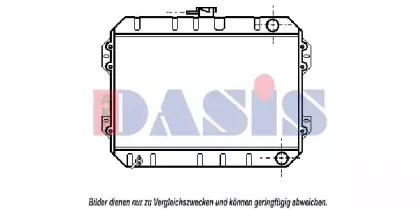 Радиатор, охлаждение двигателя AKS DASIS купить