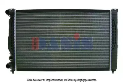 Радиатор, охлаждение двигателя AKS DASIS купить