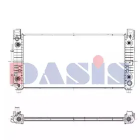 Радиатор, охлаждение двигателя AKS DASIS купить