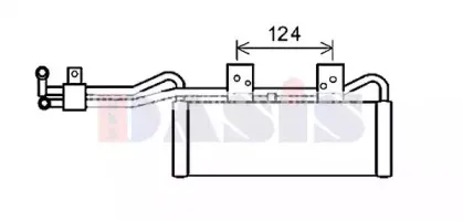 Масляный радиатор, автоматическая коробка передач AKS DASIS купить