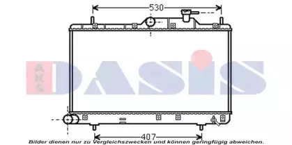 Радиатор, охлаждение двигателя AKS DASIS купить