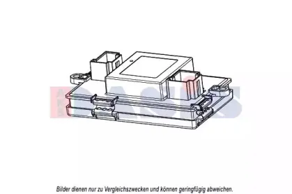Регулятор, вентилятор салона AKS DASIS купить