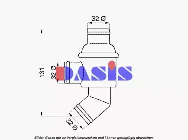 Термостат, охлаждающая жидкость AKS DASIS купить