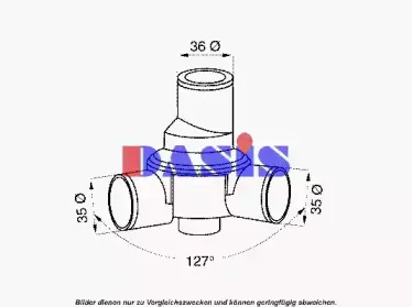 Термостат, охлаждающая жидкость AKS DASIS купить