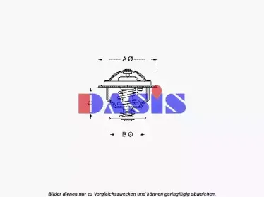 Термостат, охлаждающая жидкость AKS DASIS купить