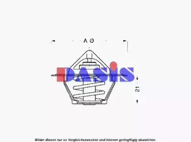 Термостат, охлаждающая жидкость AKS DASIS купить