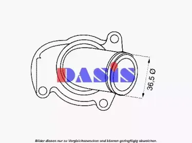 Термостат, охлаждающая жидкость AKS DASIS купить