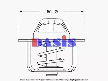 Термостат, охлаждающая жидкость AKS DASIS купить