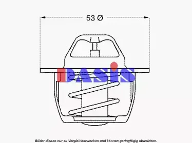 Термостат, охлаждающая жидкость AKS DASIS купить