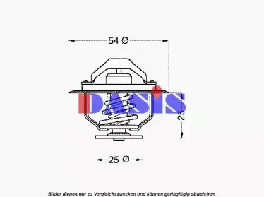 Термостат, охлаждающая жидкость AKS DASIS купить
