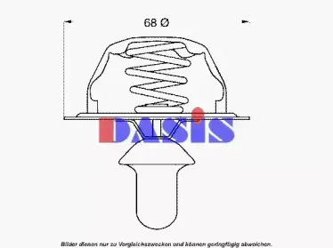Термостат, охлаждающая жидкость AKS DASIS купить