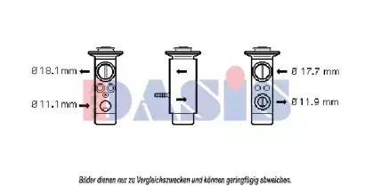 Расширительный клапан, кондиционер AKS DASIS купить
