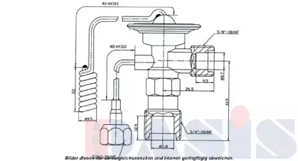 Расширительный клапан, кондиционер AKS DASIS купить